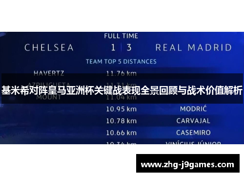 基米希对阵皇马亚洲杯关键战表现全景回顾与战术价值解析